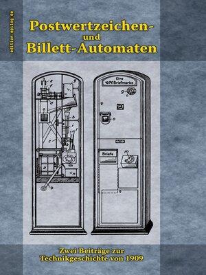 cover image of Postwertzeichen- und Billett-Automaten